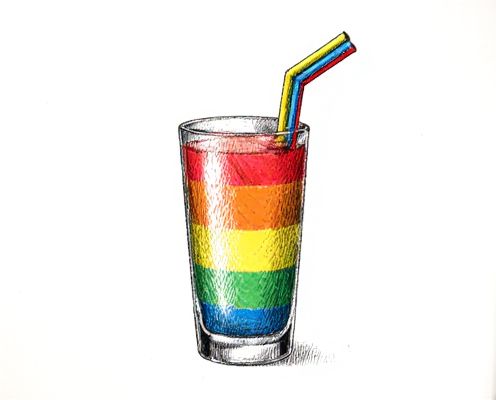 Rainbow Glass Straws in Homeware: Sustainable Style, Usage Benefits, and Care Tips
