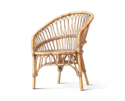 Rattan Accent Chair in Women's Furniture: Style, Comfort, and Versatility