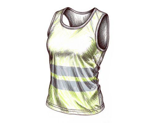 Reflective Running Vest in Activewear: Visibility, Style, and Safety for Women