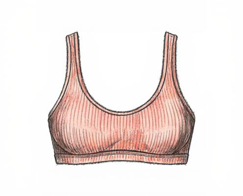 Rib-Knit Bra in Activewear: Comfort, Performance, and Style