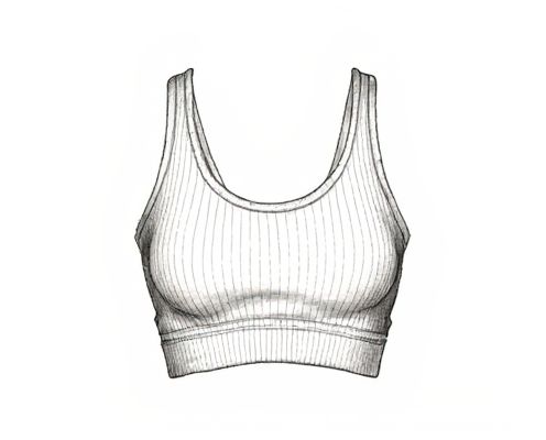 Ribbed Crop Top in Activewear: Style, Comfort, and Versatility