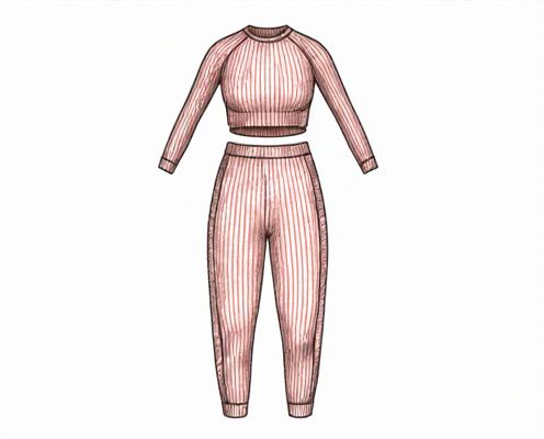 Ribbed Set in Activewear: Style, Comfort, and Performance for Women