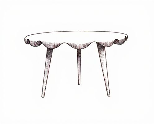 Scallop-Edge Tables in Furniture: Elegance, Styling Tips, and Versatile Uses