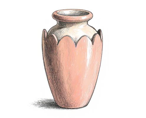 Scallop Edge Vase in Decoration: Style, Placement, and Visual Impact