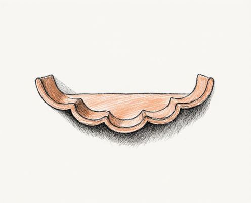 Scallop Shelf in Homeware: Elegant Display Solutions for Women's Spaces
