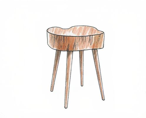 Scallop Side Table in Women's Furniture: Design Ideas, Styling Tips, and Versatile Uses