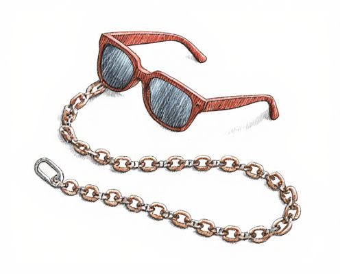 Sunglass Chains in Women's Accessories: Style, Versatility, and Practical Appeal
