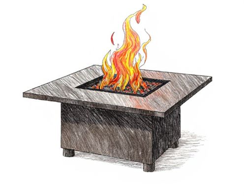 Tabletop Fire Pits in Homeware: Enhancing Ambiance, Safety Considerations, and Design Options for Women's Spaces