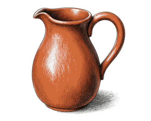 Terracotta Carafe: Aesthetic Appeal and Practical Functionality in Women's Homeware Collections