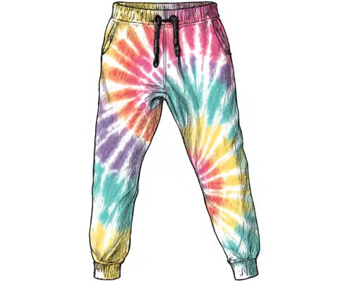 Tie-Dye Joggers in Women's Activewear: Style, Comfort, and Versatility