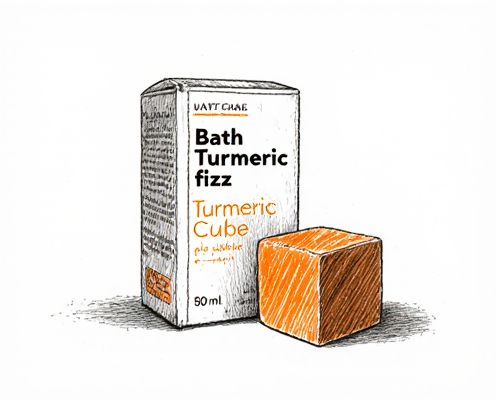 Turmeric Fizz Cubes for Bath: Skin Benefits, Usage, and Relaxation