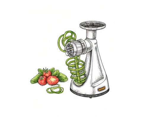 Vegetable Spiralizer in Kitchenware: Benefits, Types, and Usage Ideas for Women's Culinary Needs
