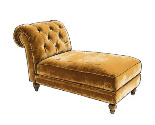 Velvet Chaise in Women's Furniture: Style, Comfort, and Versatility