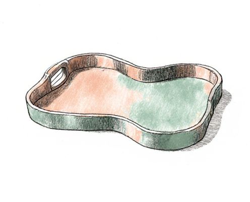 Wavy Trays in Homeware: Aesthetic Appeal, Functionality, and Styling Ideas for Women's Spaces